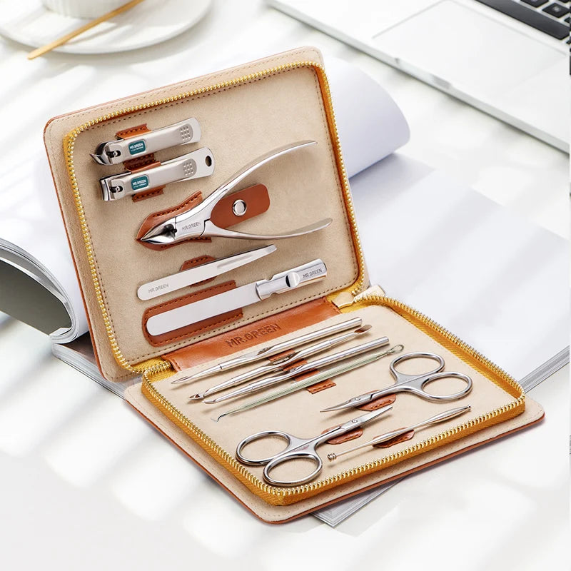MR.GREEN 12in1 Manicure Set Stainless Steel Pedicure Kit
