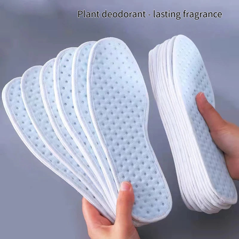 Bamboo Charcoal Antibacterial Deodorizing Sports Insoles