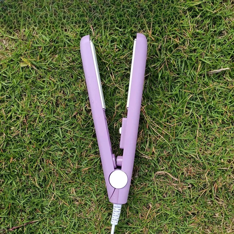 Oumonoka Mini Hair Straightener And Curling Iron Ceramic Styler