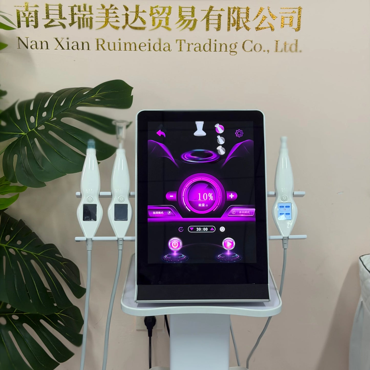 Cold Plasma 8 In 1 Diamond Stamp Ozone Facial Machine