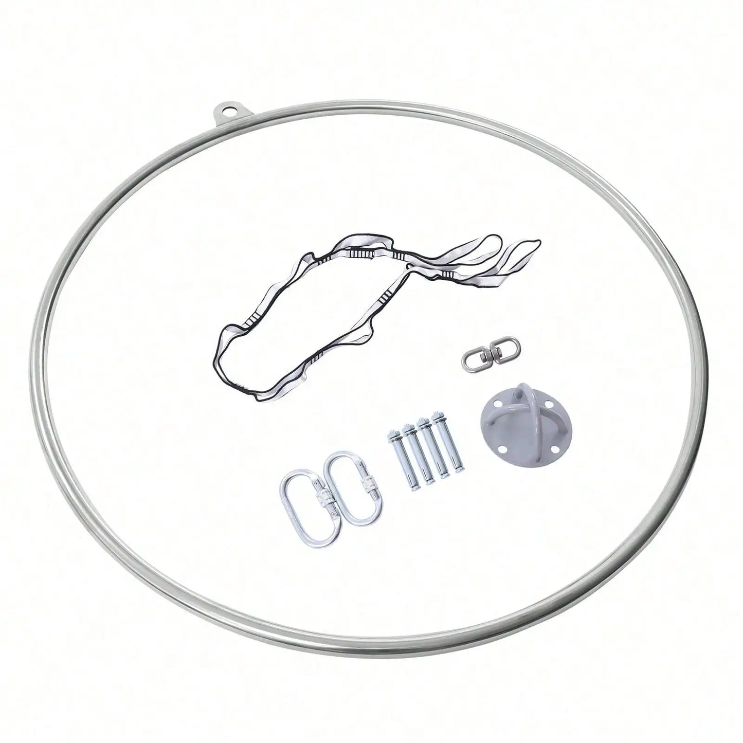 Aerial Lyra Hoop Gymnastic Ring Stainless Steel 350Kg