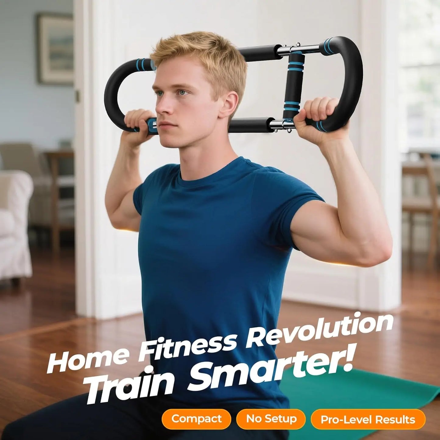 U Shape Arm Exerciser With Adjustable Resistance 60-100 Lb