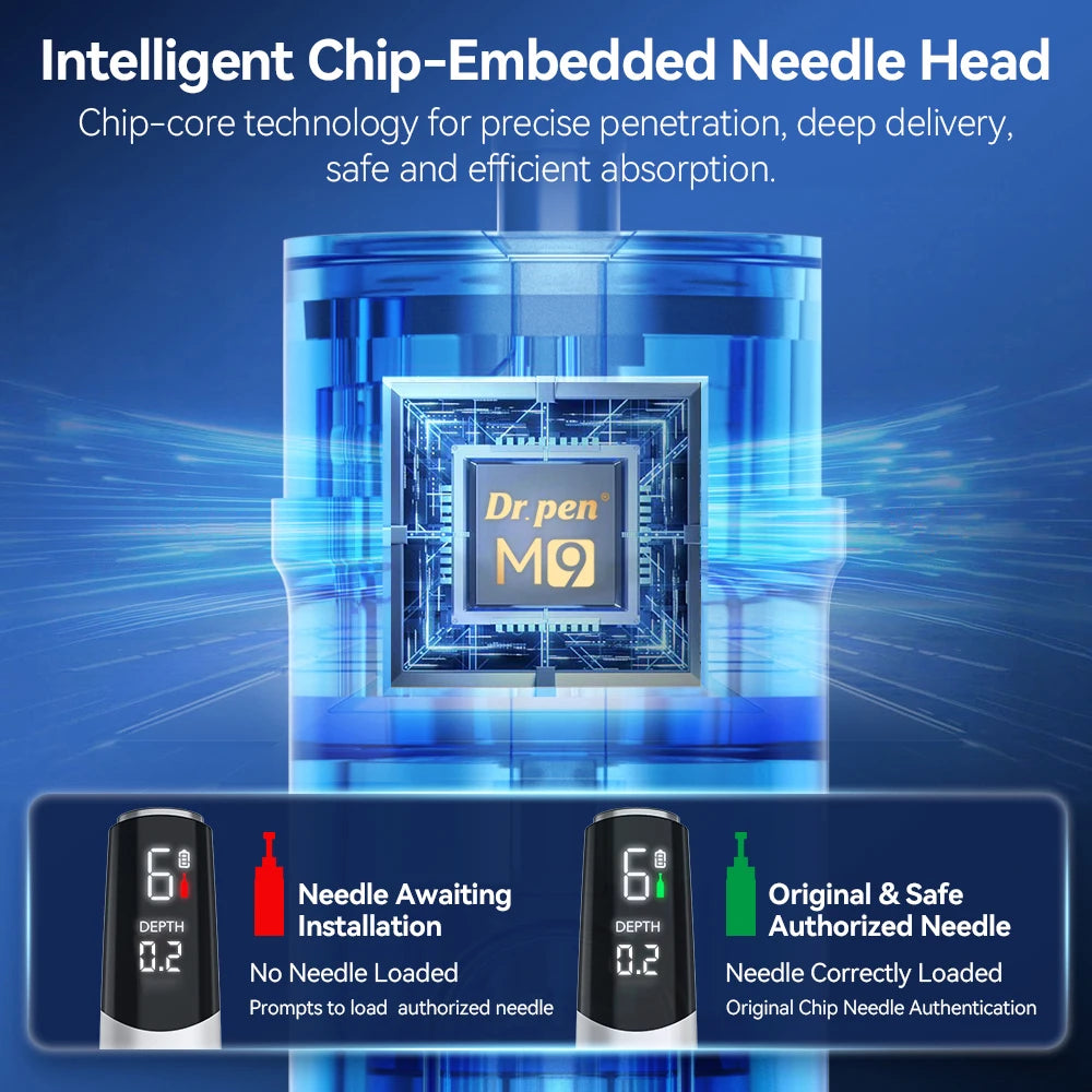 Hello Face Dr Pen M9 Microneedle Device M300 LED Mask