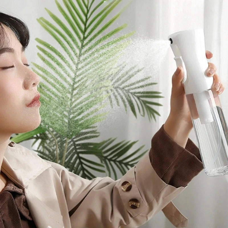 Refillable Continuous Mist Spray Bottle For Hair And Makeup
