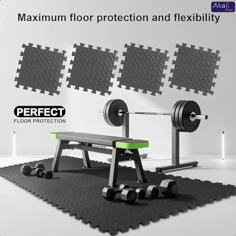 Interlocking EVA Foam Floor Tiles For Home Gym And Yoga