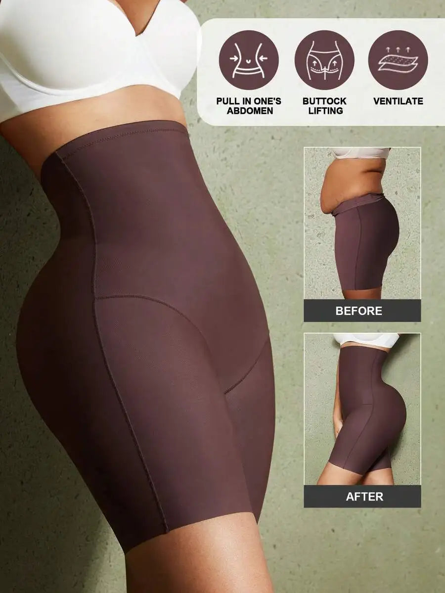 Women High Waist Invisible Shorts Tummy Control Butt Lift Shaper