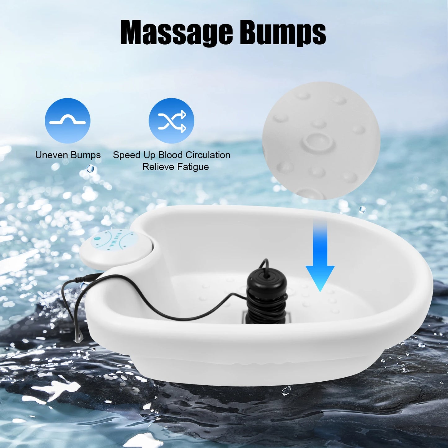 Ionic Foot Bath Detox Machine for Fatigue Relief and Metabolism
