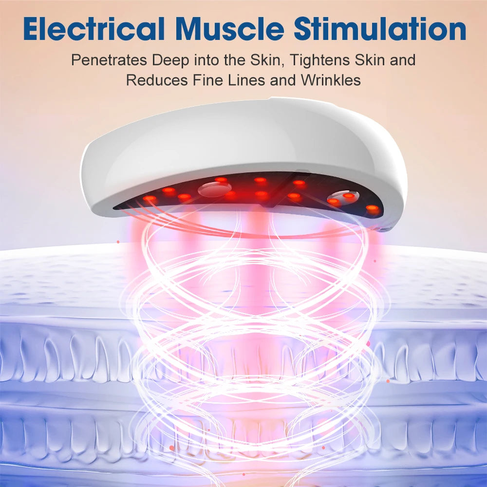 Hailicare Wireless Eye Massager Patches With 660nm LED Light
