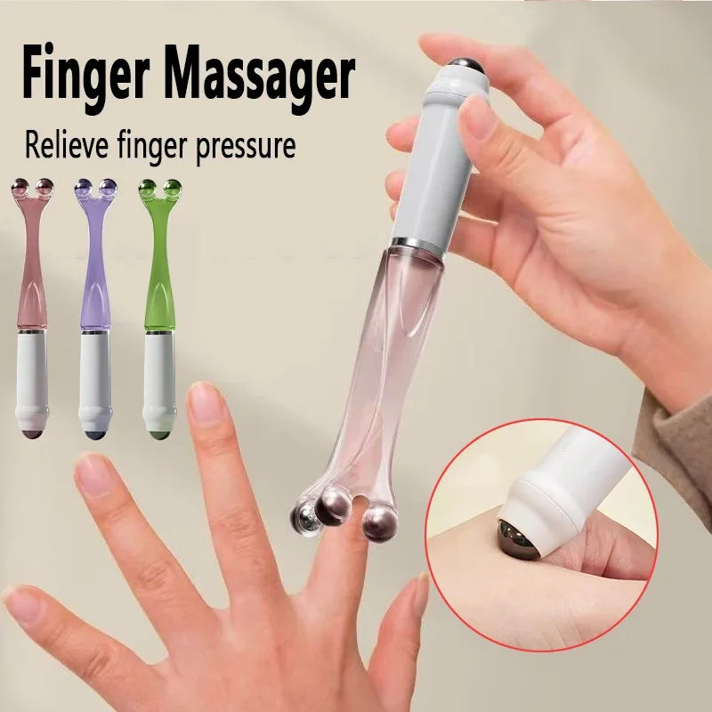 Handheld Finger Acupoint Roller Massage Tool For Easy Relief