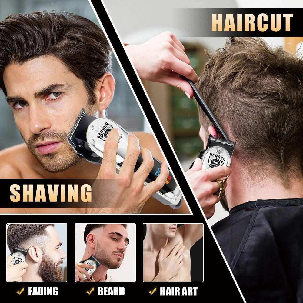 Largner RQ6678 3-In-1 Hair Cutting Kit Pro Electric Clipper