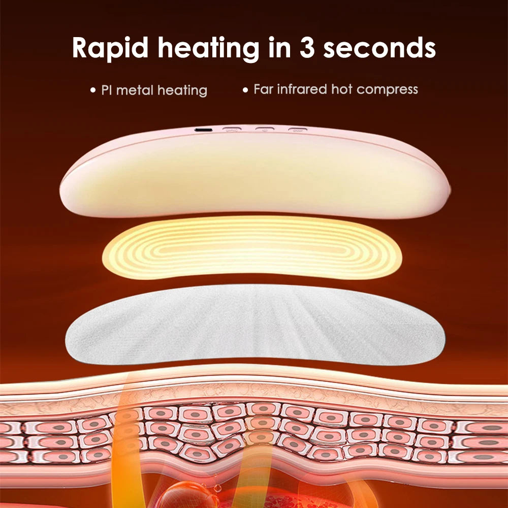 Hailicare Electric Heating Waist Belt For Period Pain Relief