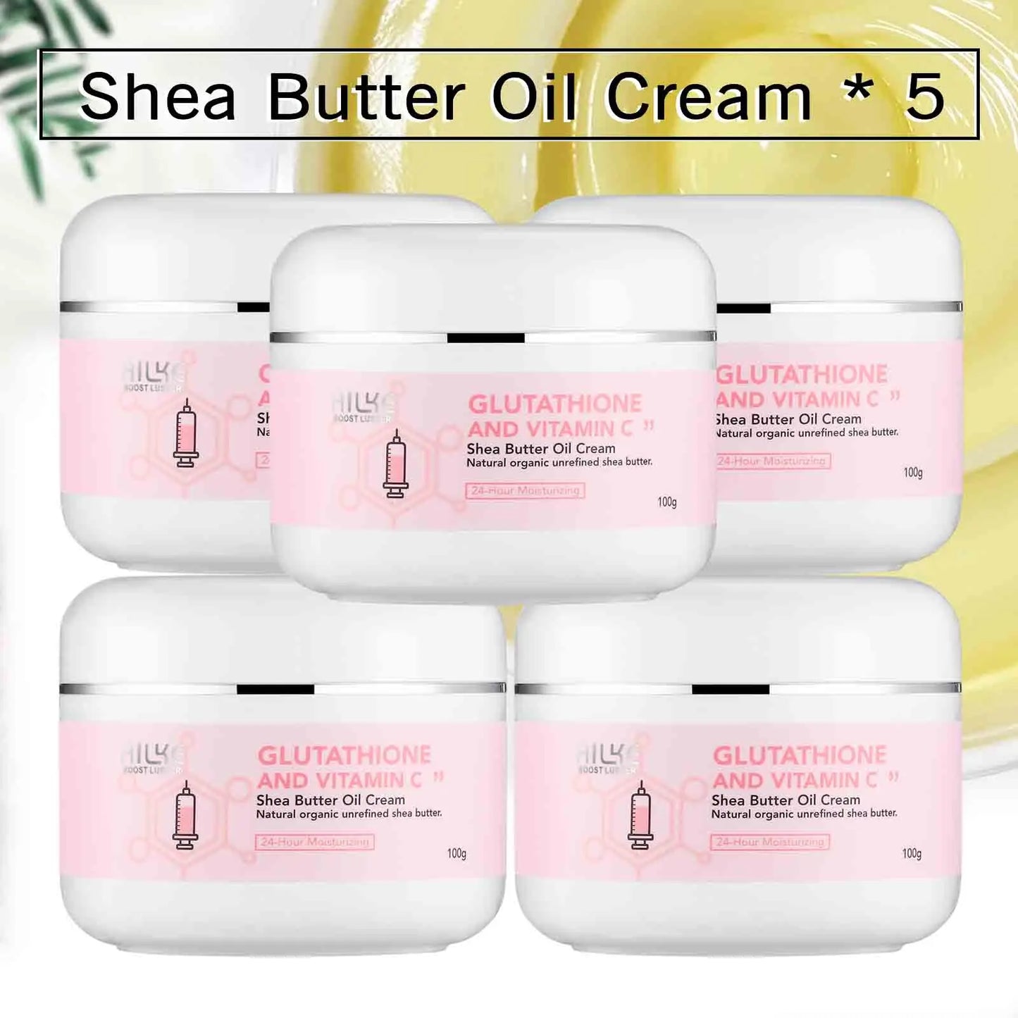 AILKE Organic Shea Butter Whitening Cream For Face And Body