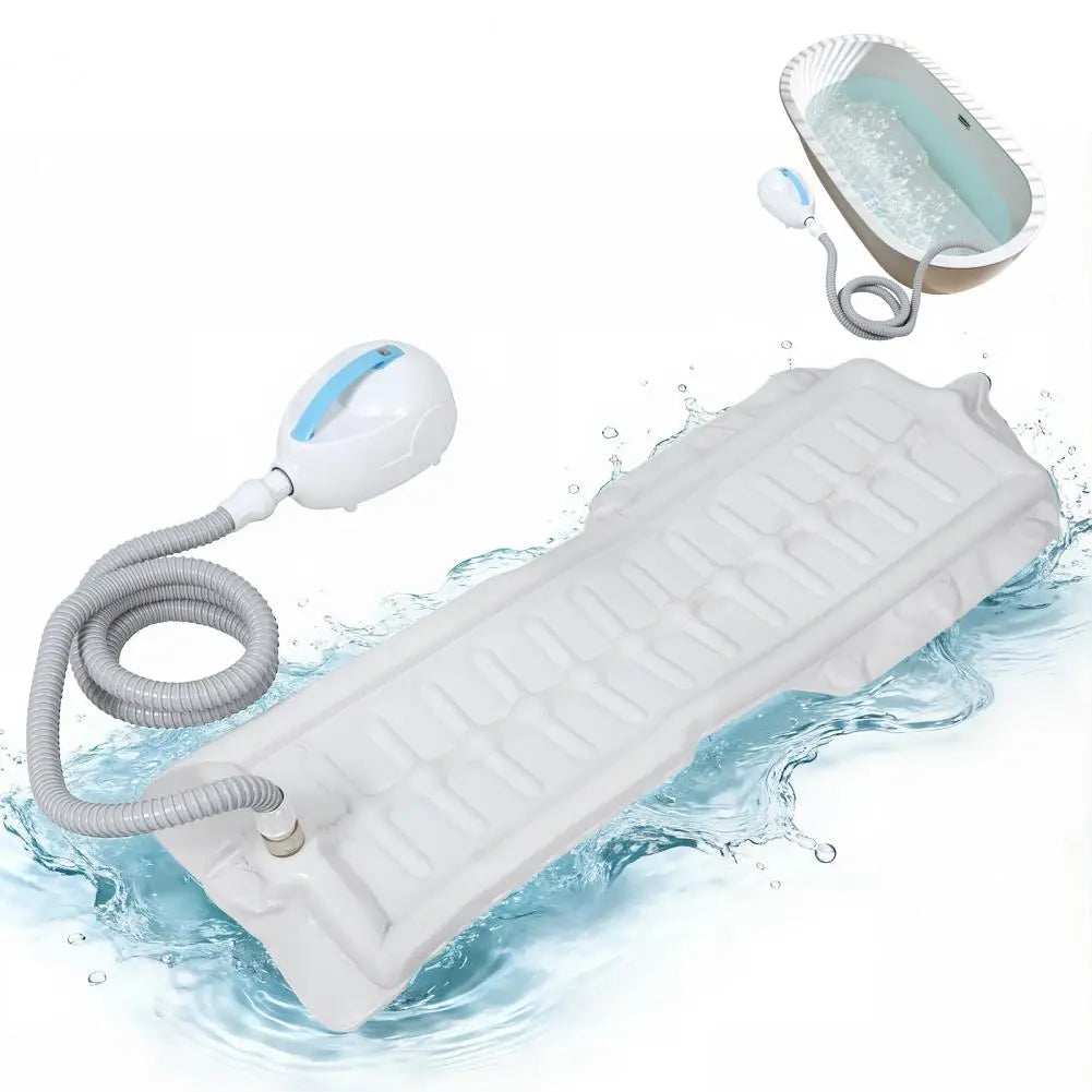 Non-Slip Bubble Bath Mat With Suction Cups And Remote Control