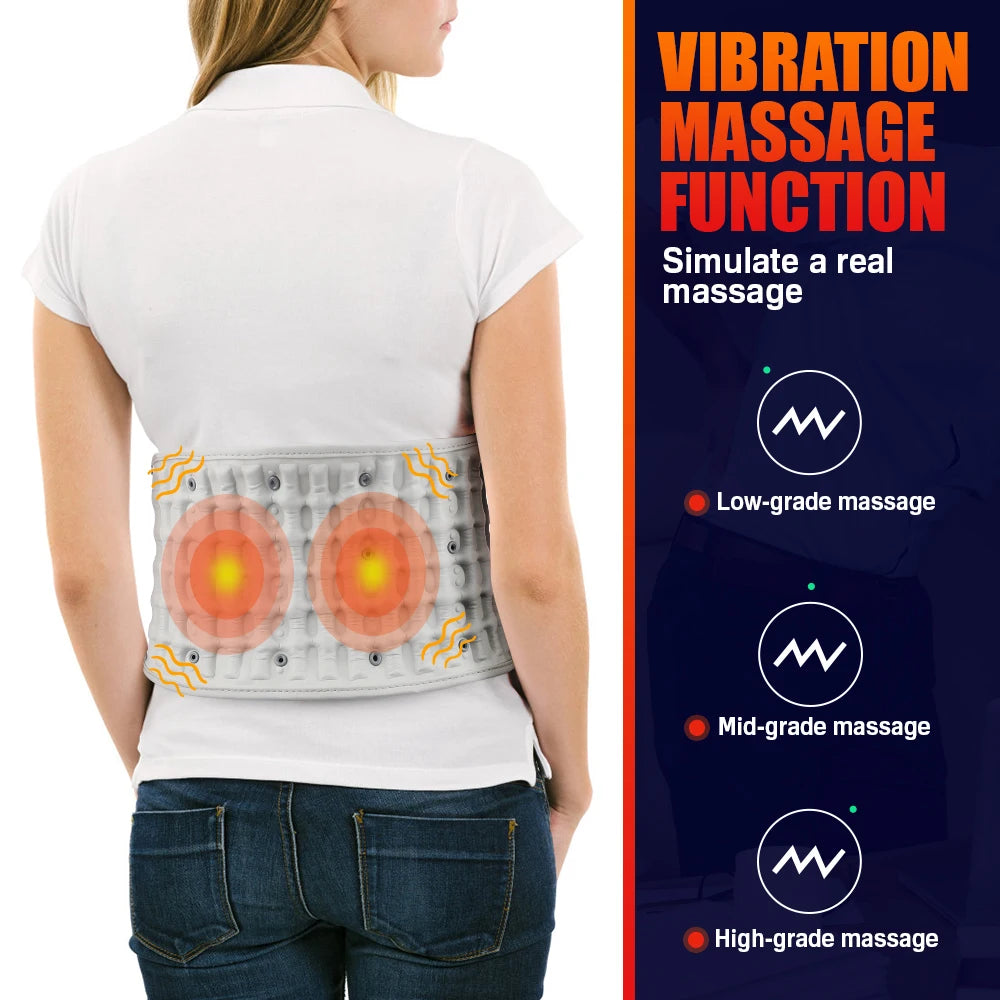 Hailicare Back Heating Waist Belt With Airbag Massage