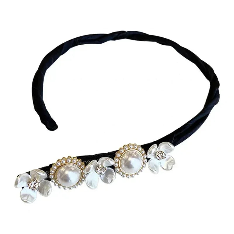 Elegant Pearl Bun Maker Hair Accessory for Korean Style Updos