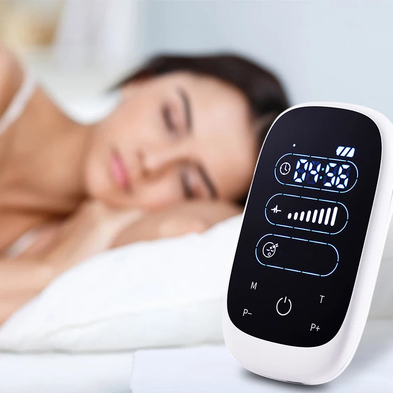 ATANG CES Device Brain Stimulation Therapy Ear Clip for Sleep