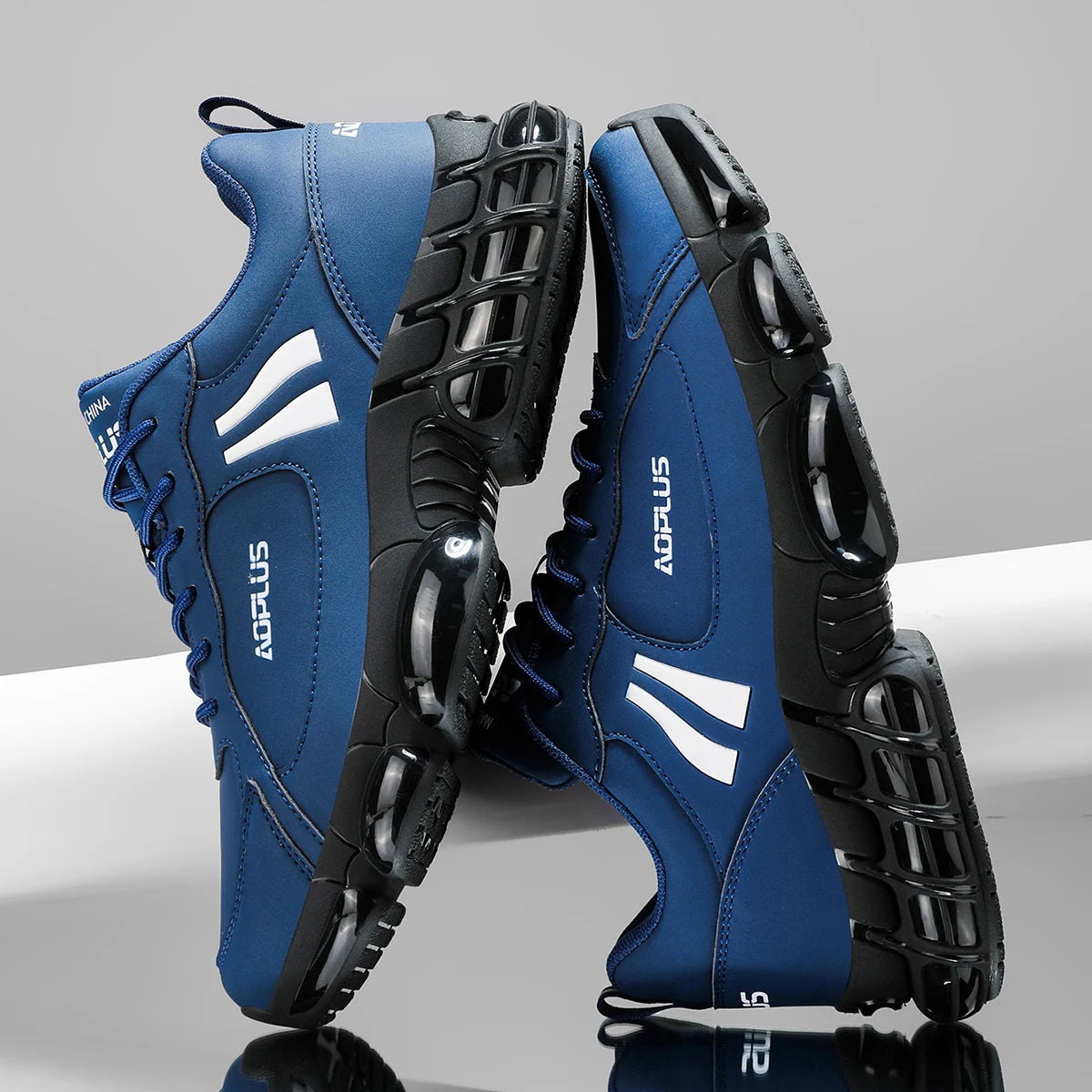 Thick-Sole Anti-Slip Casual Shoes With Height Boost For Men