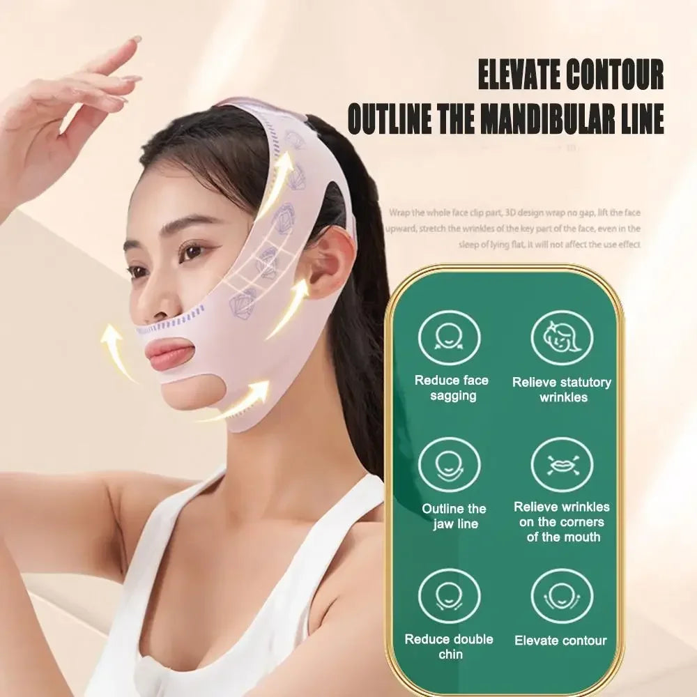 Chin Cheek Slimming Bandage V Shaper Face Lifting Mask