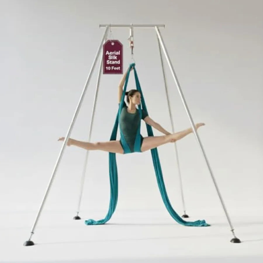 Aerial Silks Yoga Swing With Portable Rig For Home Use