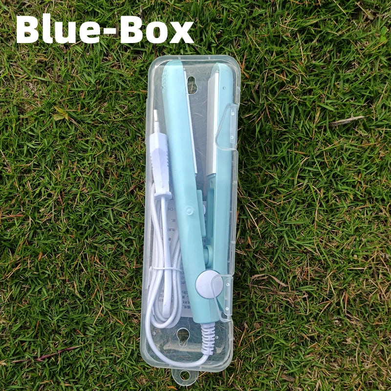 Oumonoka Mini Hair Straightener And Curling Iron Ceramic Styler