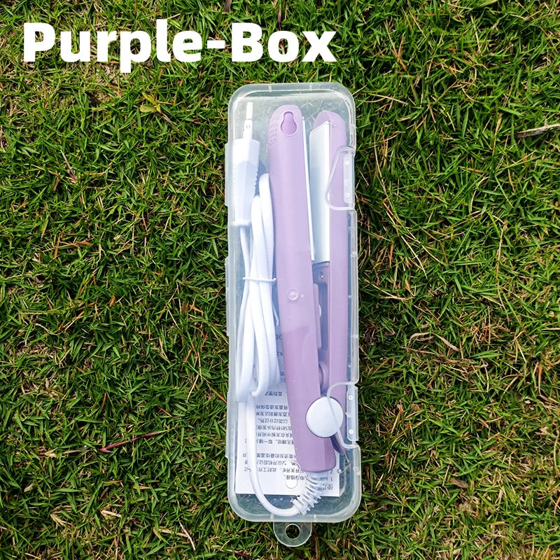 Oumonoka Mini Hair Straightener And Curling Iron Ceramic Styler