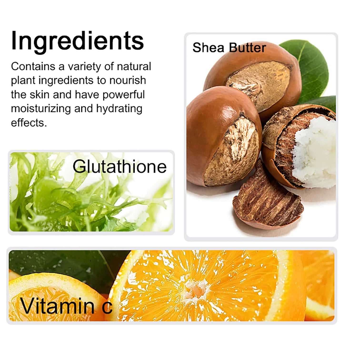 AILKE Organic Shea Butter Whitening Cream For Face And Body