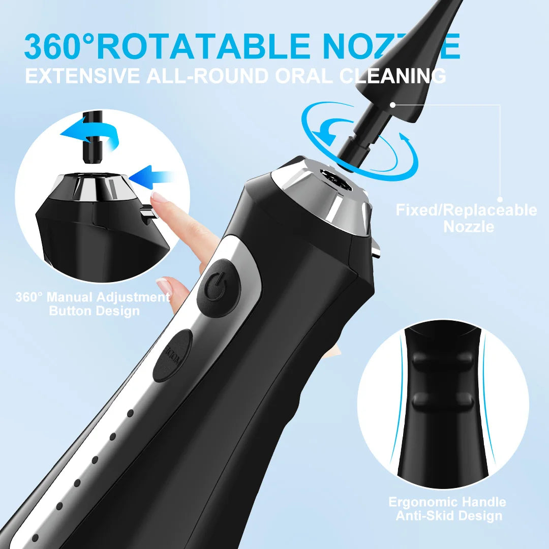 SEJOY Water Flosser Irrigator With 8 Jet Tips 5 Modes