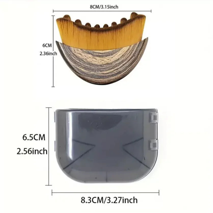 Portable Face and Neck Massage Brush for Facial Contour