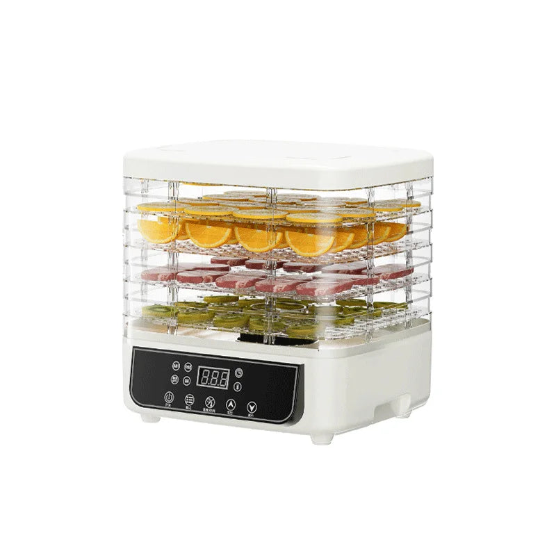 5 Layer Fruit And Vegetable Dehydrator With Adjustable Temperature