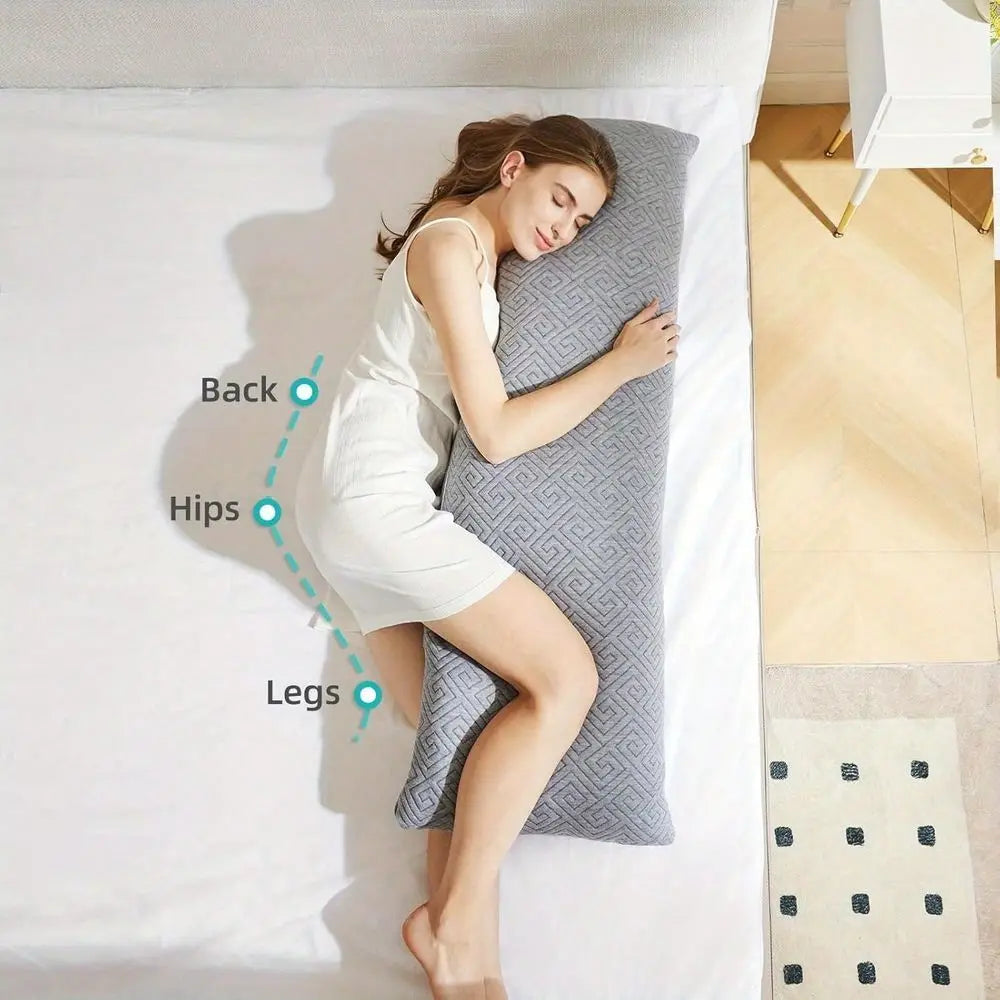 Body Pillow For Adults And Pregnancy Adjustable Shredded Hug Pillow