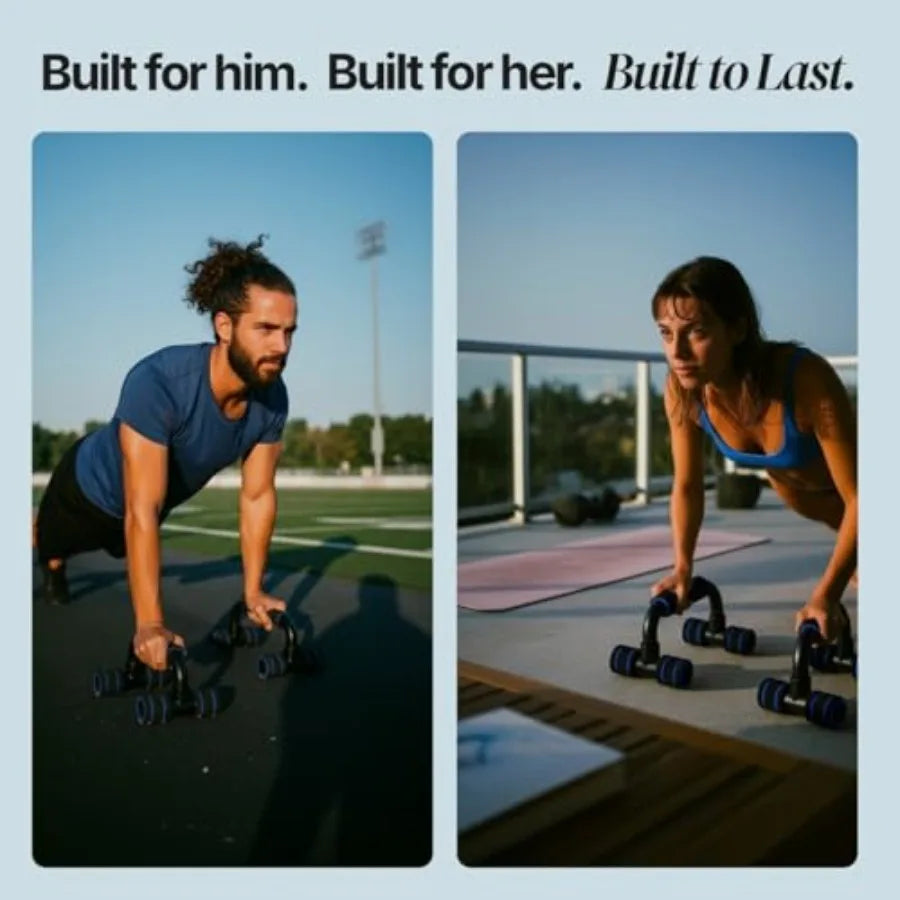 Push Up Handles For Floor Parallettes Home Workout Equipment