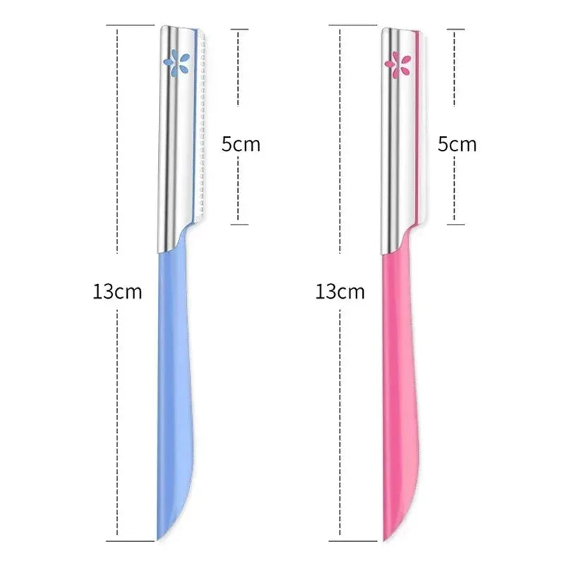 Eyebrow Epilator Sets For Women Stainless Steel Trimming Tools