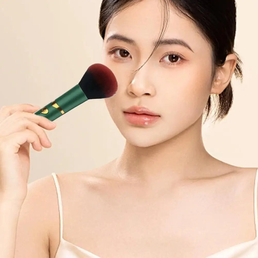 2-In-1 Electric Makeup Brush With Vibration Massage