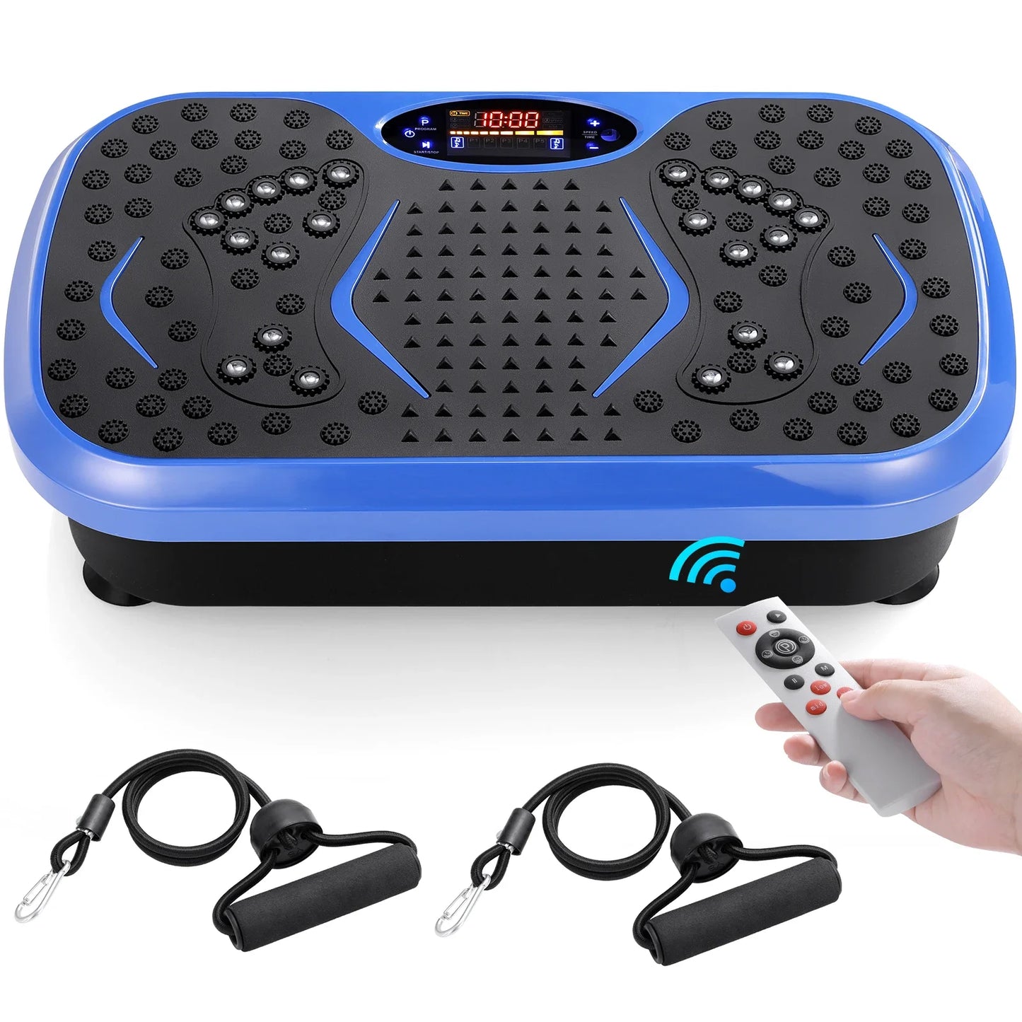 Vibration Plate Exercise Machine 3D Whole Body Workout Home Fitness