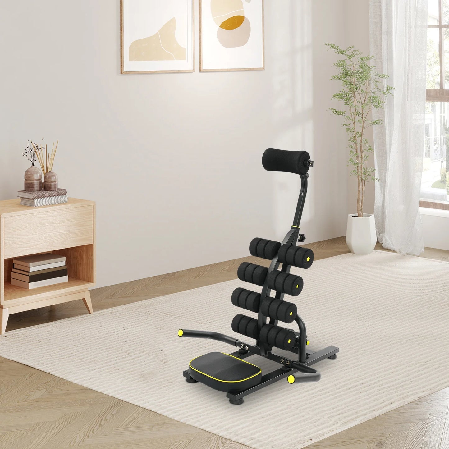 Compact Back Stretcher Inversion Table For Spinal Decompression Pain Relief