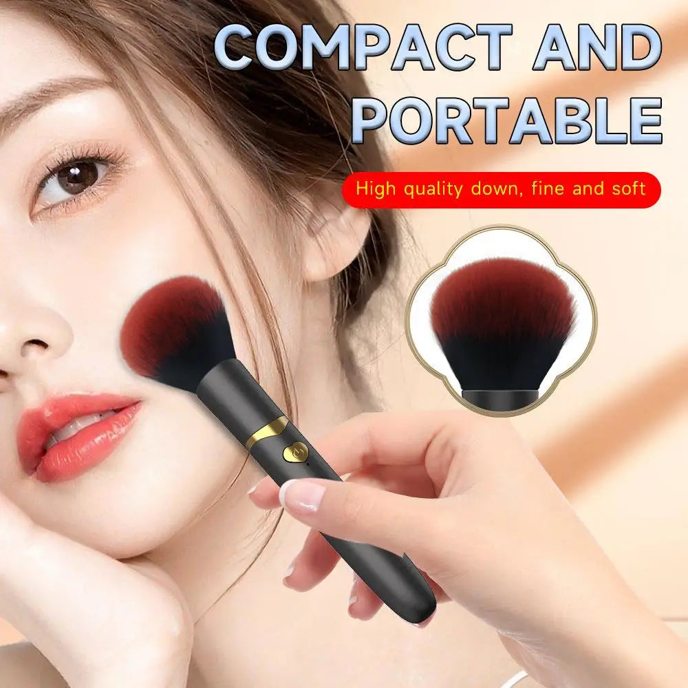 2-In-1 Electric Makeup Brush With Vibration Massage