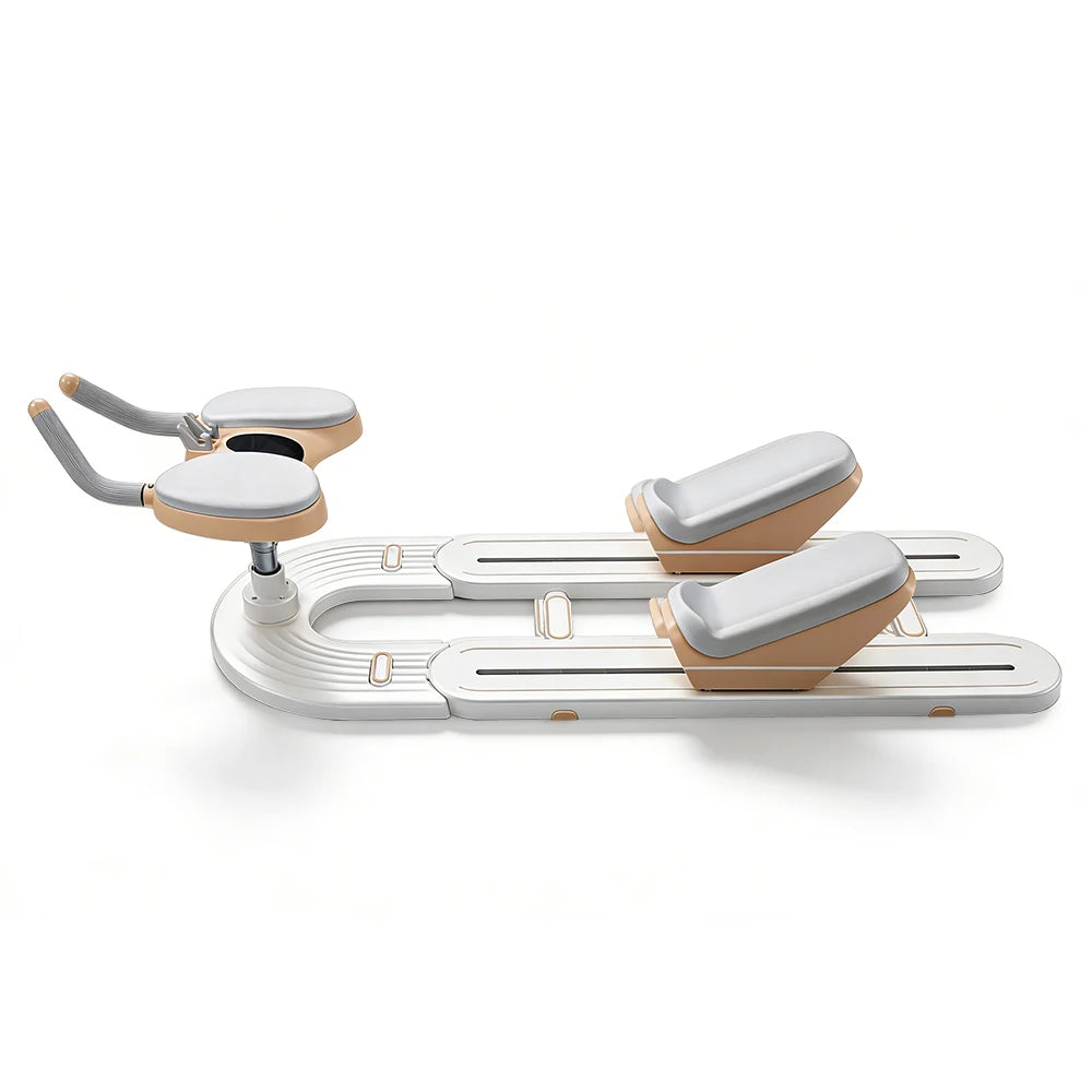 Spine Twist And Stretch Trainer For Low-Impact Home Gym