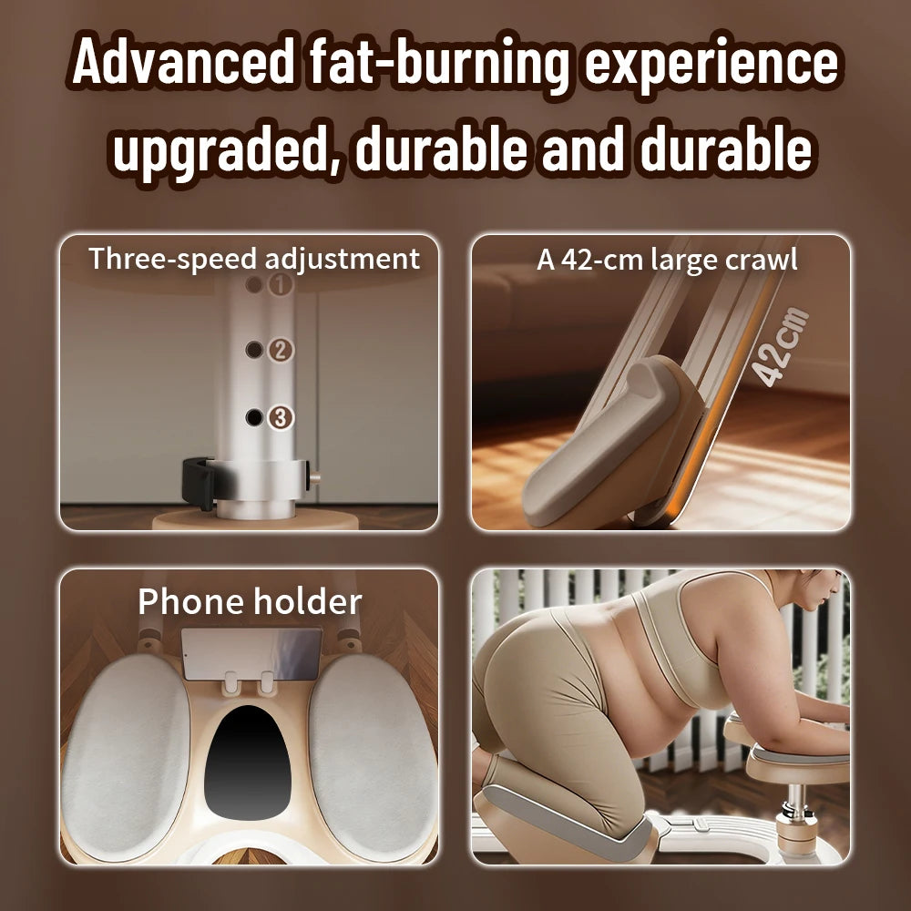 Spine Twist And Stretch Trainer For Low-Impact Home Gym