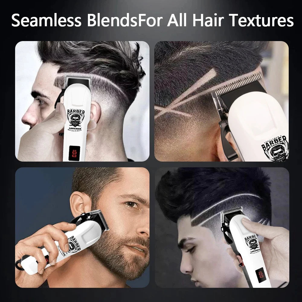 Largner Hair Clipper And Shaver With Ceramic T Blade