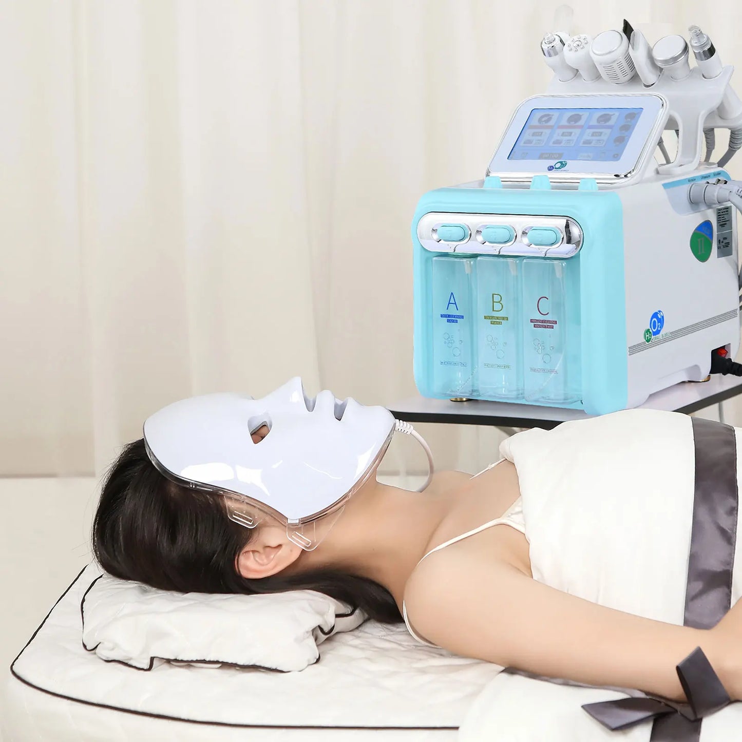Amilibeauty 7 In 1 Hydro Facial Machine For Spa Skincare