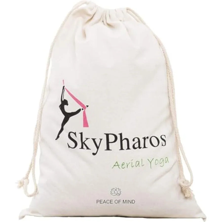 Aerial Yoga Swing Set With Hardware For Fitness And Exercise