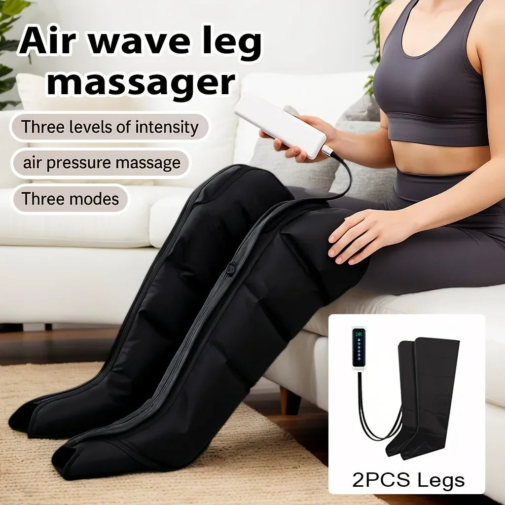 JINKAIRUI Massage Boots Air Wave Massager For Legs And Feet