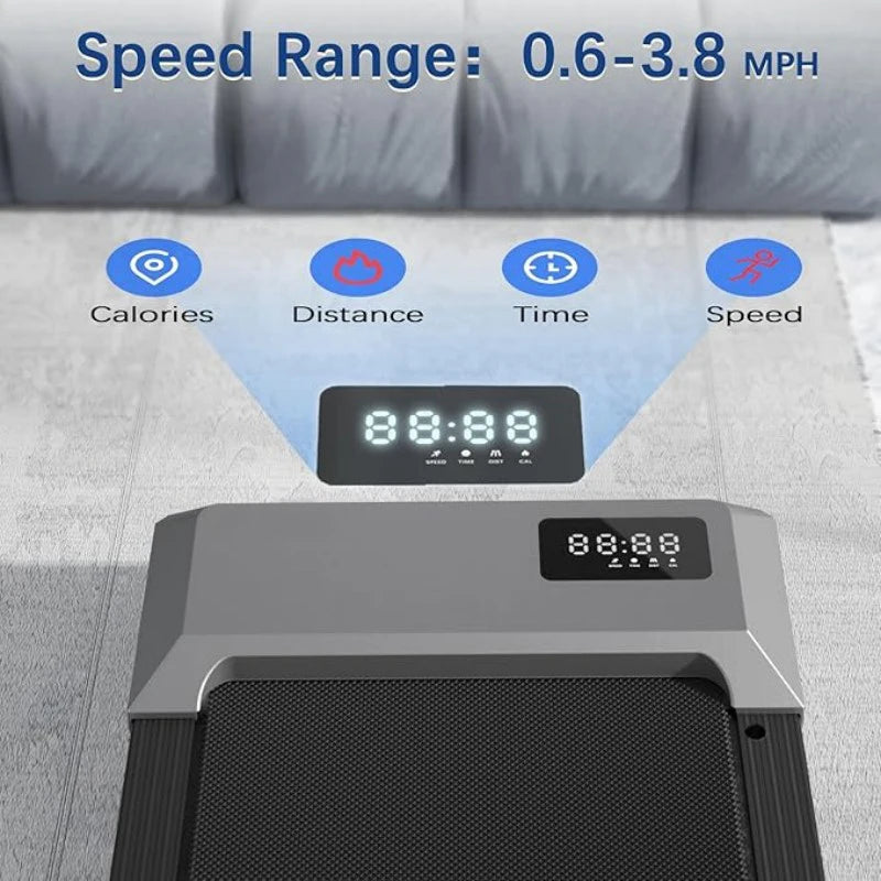 Superun 2in1 Treadmill for Home Fitness, 2.5HP, LCD Data Display