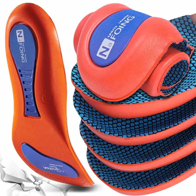 Breathable Memory Foam Sport Insoles With Arch Support And Deodorization