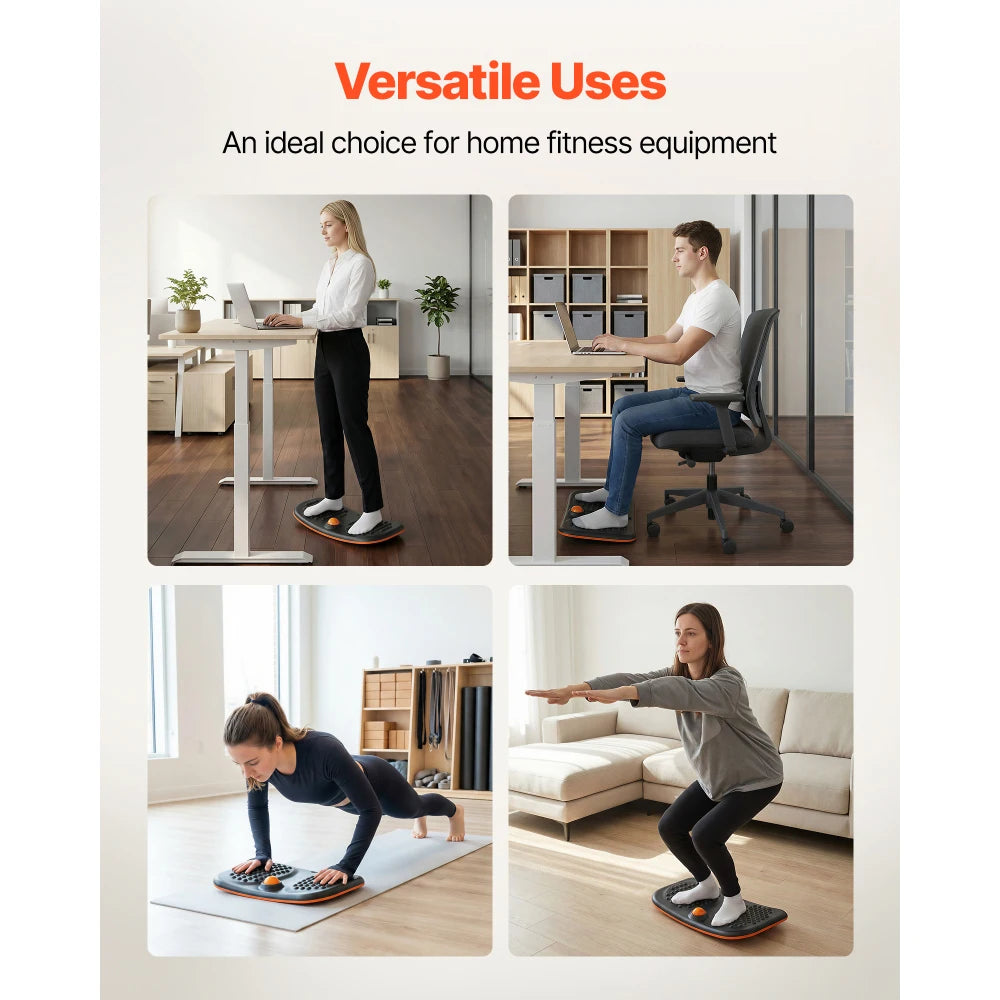 Balance Board Wobble Trainer for Core Stability and Home Workouts