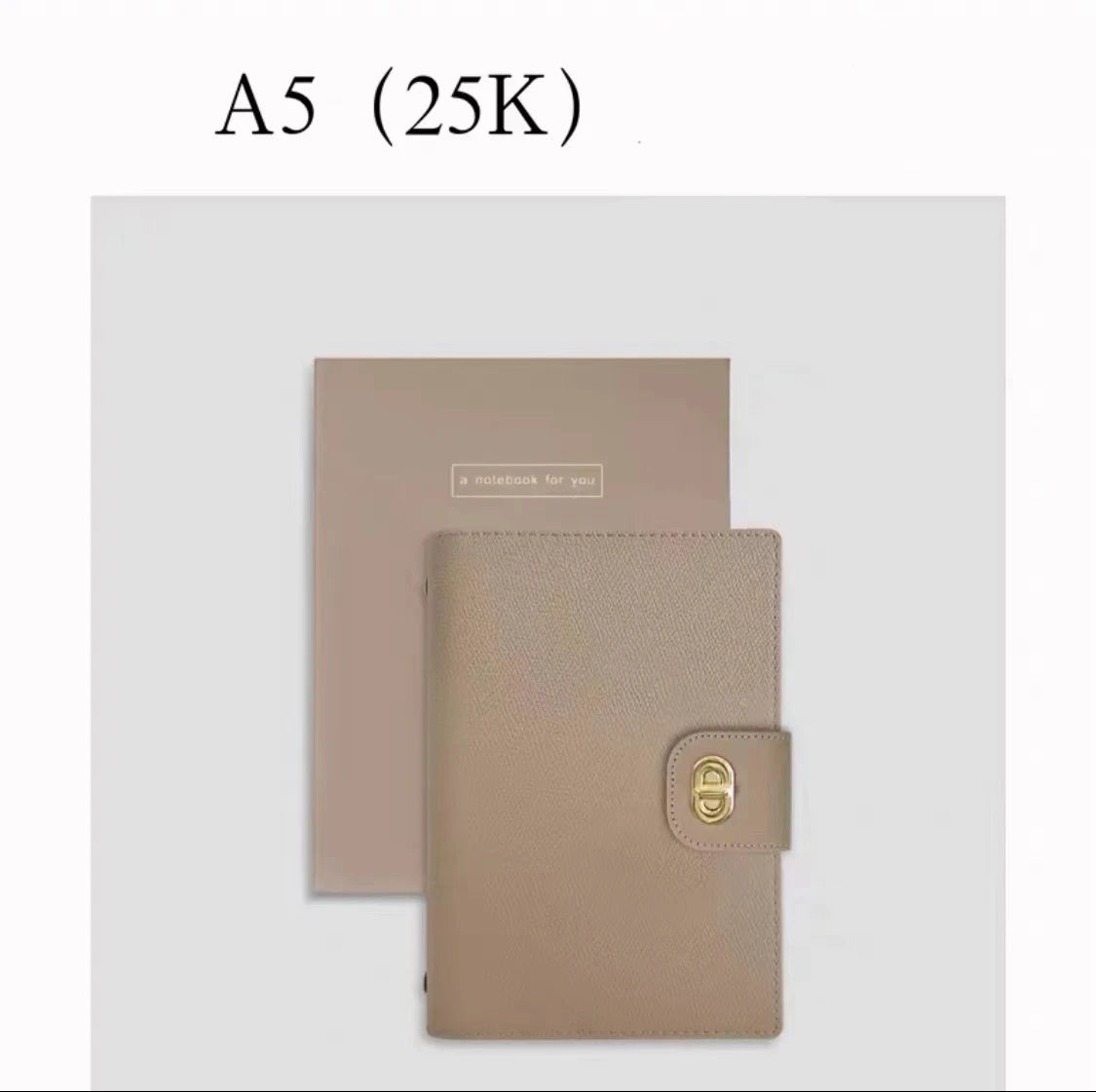 YTYIN Imitation Leather Travel Journal Diary Binder Loose Leaf Planner