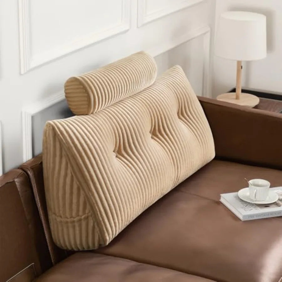 Wedge Headboard Pillow For Reading And Sitting Up Sleep Support