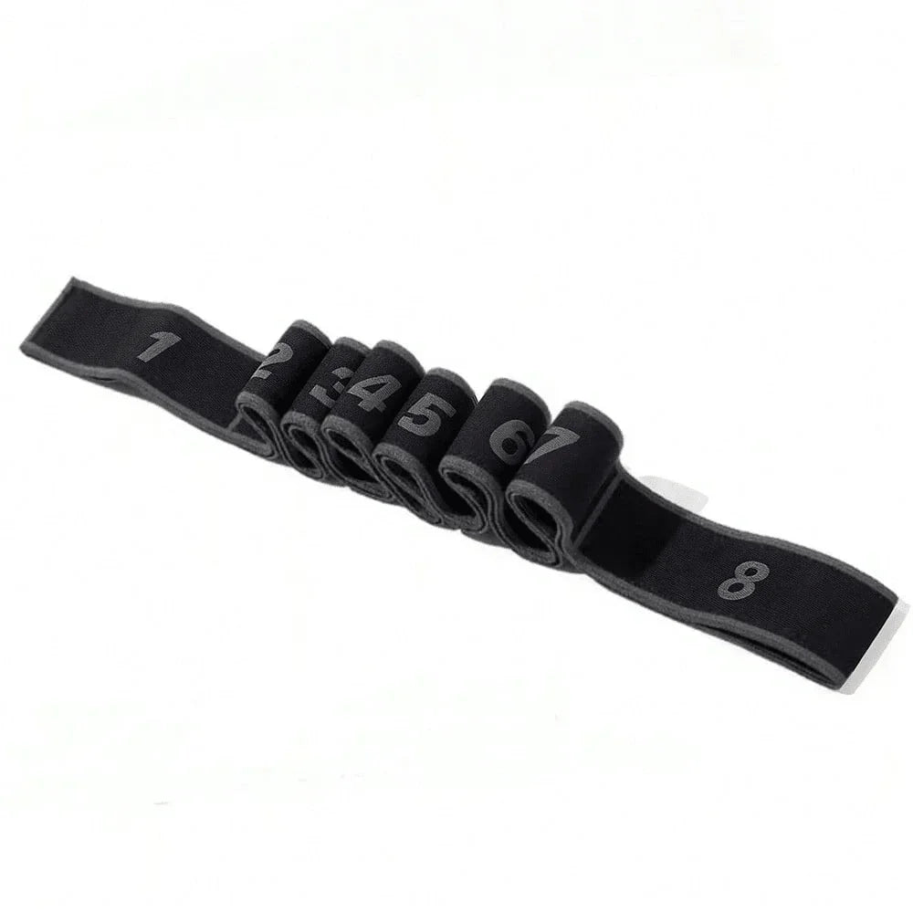 Multicolor Yoga Elastic Band For Fitness And Pilates
