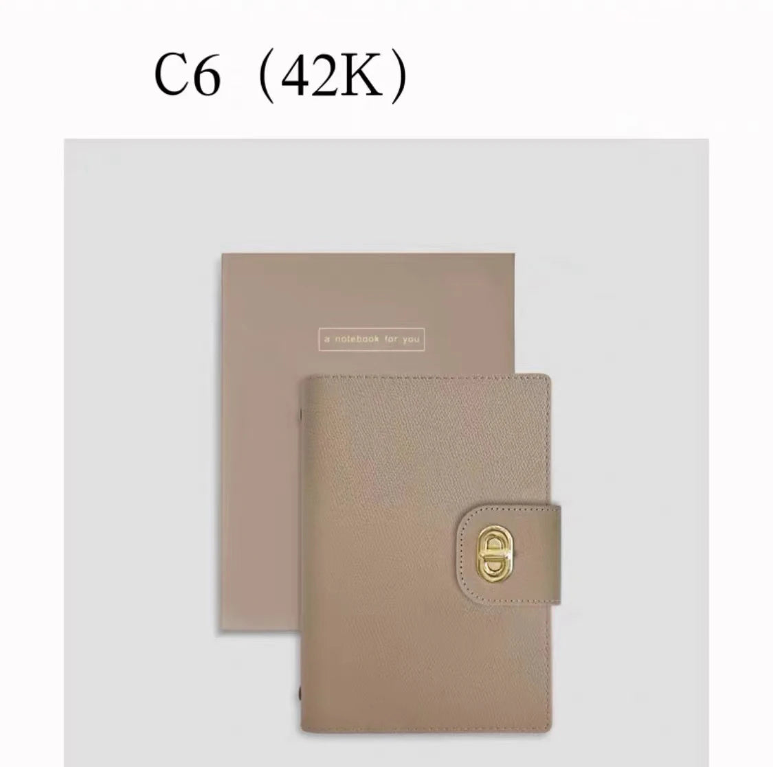 YTYIN Imitation Leather Travel Journal Diary Binder Loose Leaf Planner