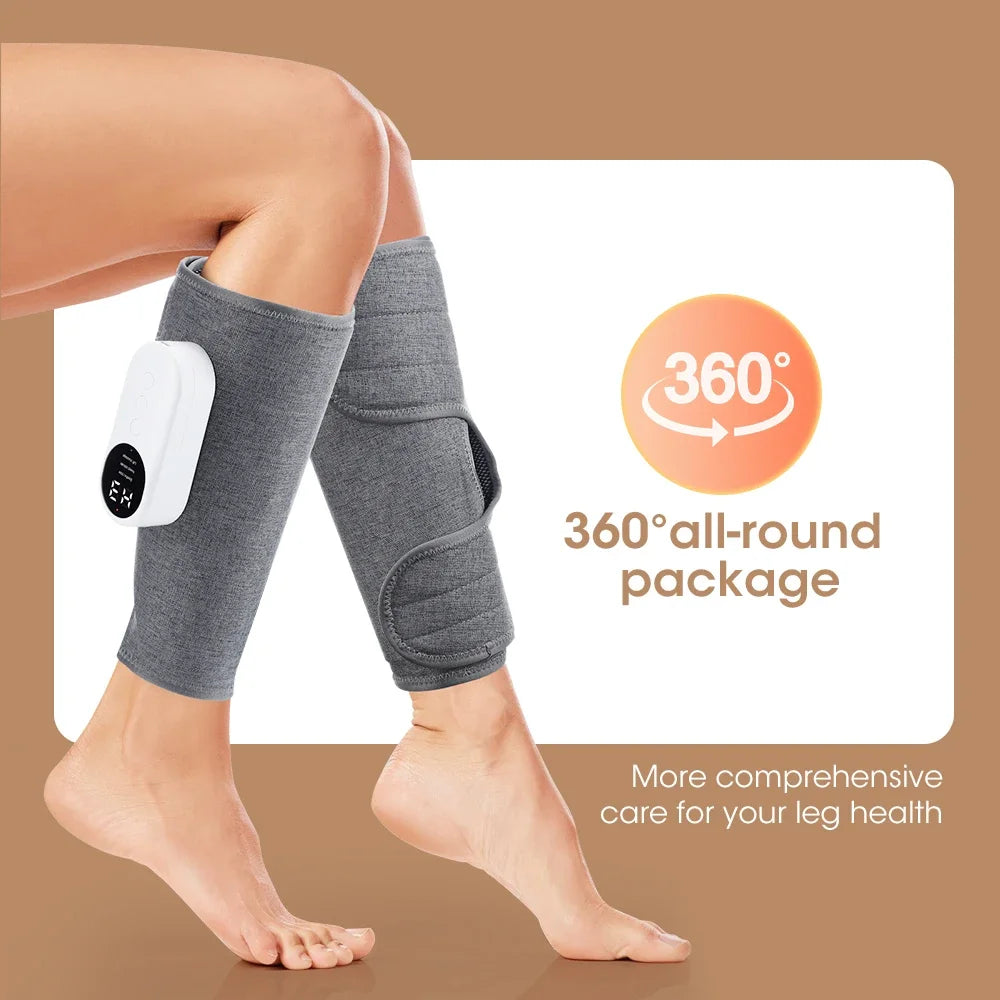 360 Degree Leg Massager With Air Compression And Calf Massage